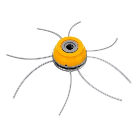 Триммерная головка Denzel 96358 универсальная алюминиевый корпус, леска до 4 мм