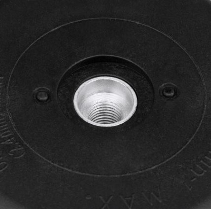 Триммерная головка Denzel 96392 полуавтомат. гайка м10х1,25l; гайка м10х1l; гайка