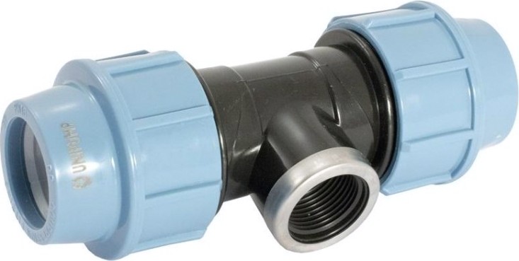 Тройник с внутр. резьбой UNIPUMP TM 265012 ф40 х1-1/4" [84102]