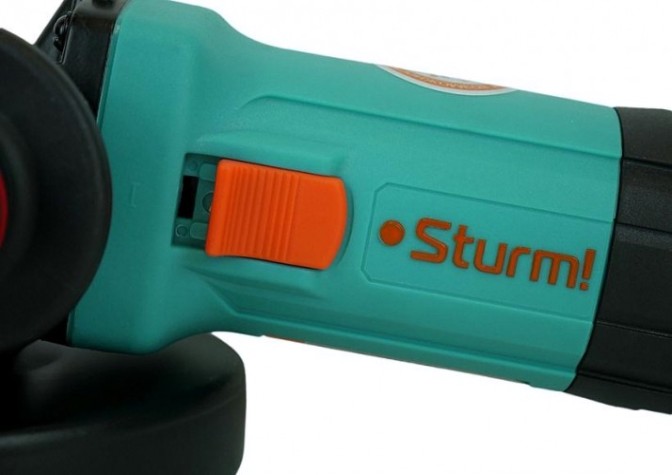 Угловая шлифмашина сетевая Sturm AG90125E + 5 дисков Угловая шлифмашина сетевая Sturm AG90125E + 5 дисков