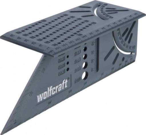 Угольник разметочный WOLFCRAFT 3D многофункциональный [5208000]