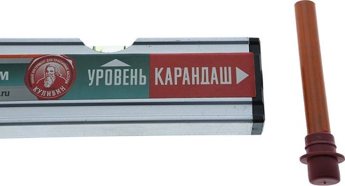 Угольник Sturm 2020-06-400 с уровнем и карандашом, 400 мм, нерж.сталь Угольник Sturm 2020-06-400 с уровнем и карандашом, 400 мм, нерж.сталь