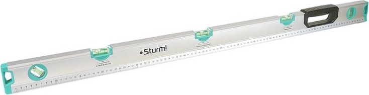 Уровень строительный Sturm 2015-10-1000 5 глазков, углы 0/1.5/3.5/45/90° Уровень строительный Sturm 2015-10-1000 5 глазков, углы 0/1.5/3.5/45/90°