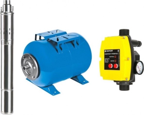 Установка для водоснабжения UNIPUMP АКВАРОБОТ ECO VINT 3 — 50 [78126]