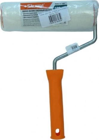 Валик малярный стержневой Sturm VELOUR 9040-31-180S 48х180 мм, ручка 8мм [9040-31-180S]